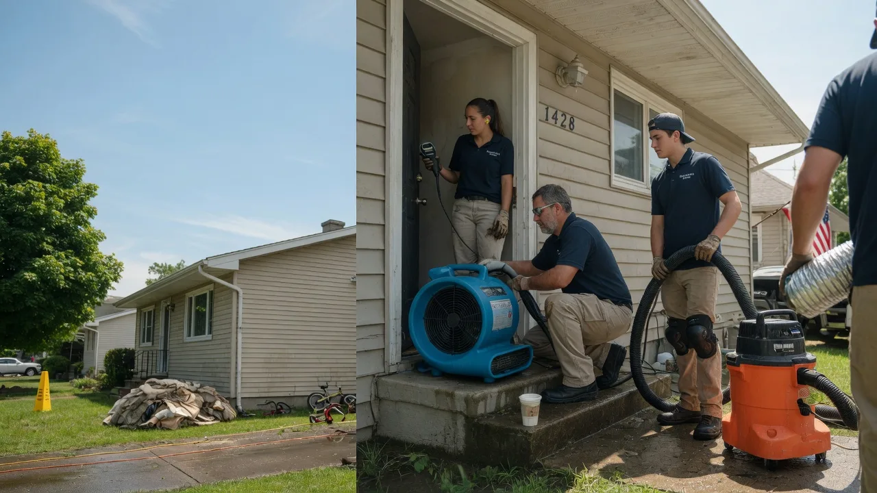 Water Damage Restoration in Cecil, OH near me